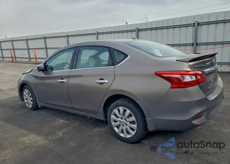 2016 Nissan Sentra S из США, поврежденный, VIN 3N1AB7AP2GY337999